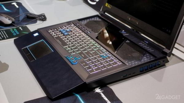 Acer показала ноутбук с выдвижной клавиатурой и другие новинки (18 фото) Acer показала ноутбук с выдвижной клавиатурой и другие новинки (18 фото)