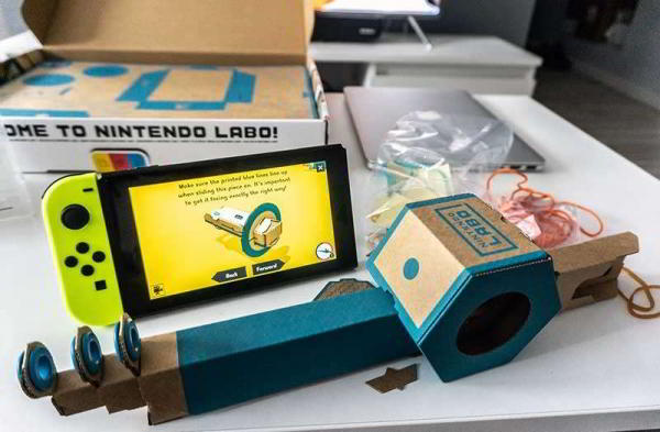 Обзор Nintendo LABO: игровой рай для юных инженеров Обзор Nintendo LABO: игровой рай для юных инженеров