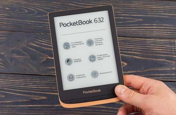 Обзор PocketBook 632 – флагманского ультракомпактного 6-дюймового ридера с разноцветной подсветкой Обзор PocketBook 632 – флагманского ультракомпактного 6-дюймового ридера с разноцветной подсветкой