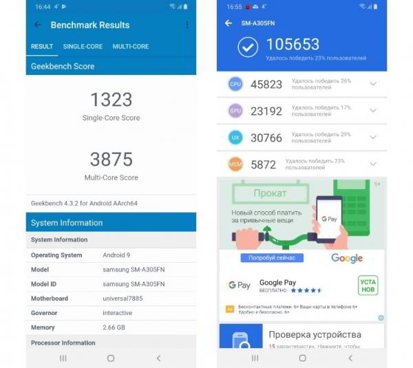 Обзор Galaxy A30: достойный конкурент недорогим смартфонам Xiaomi и Honor