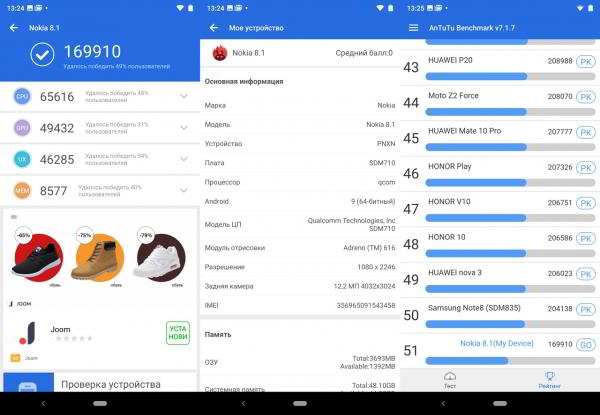 Обзор смартфона Nokia 8.1: нефлагман с оттенками флагмана Обзор смартфона Nokia 8.1: нефлагман с оттенками флагмана