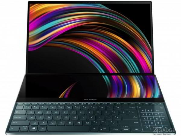 ASUS ZenBook Pro Duo &mdash; флагманский ноутбук с двумя 4К-экранами (8 фото + видео)