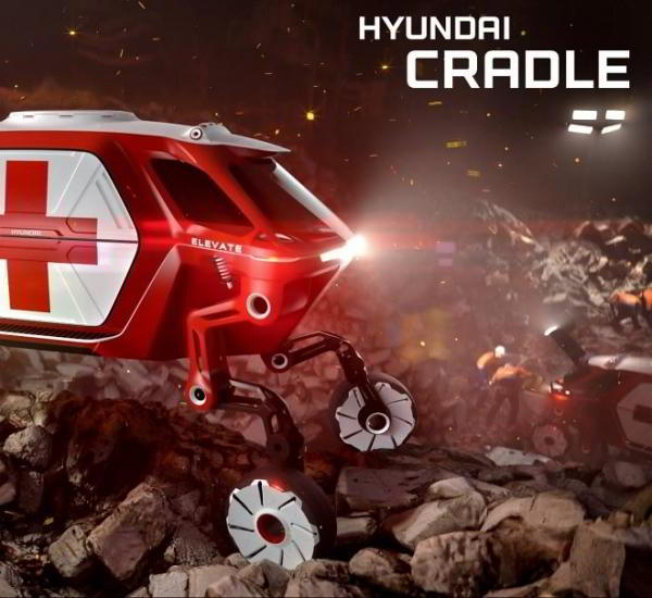Hyundai готовит сюрприз: универсальный шагающий внедорожник Hyundai готовит сюрприз: универсальный шагающий внедорожник