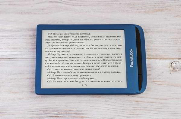 Обзор PocketBook 632 Aqua: флагманский ридер 2019 года с водозащитой и букшерингом Обзор PocketBook 632 Aqua: флагманский ридер 2019 года с водозащитой и букшерингом