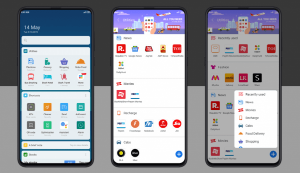 Xiaomi добавила множество новых сервисов в личный помощник MIUI Xiaomi добавила множество новых сервисов в личный помощник MIUI
