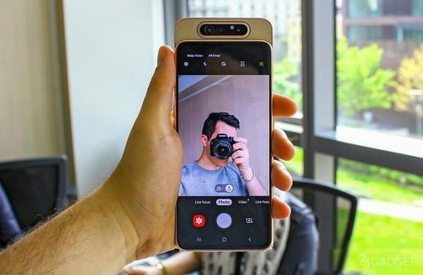 Samsung Galaxy A80 — смартфон с вращающейся тройной камерой (18 фото + видео) Samsung Galaxy A80 — смартфон с вращающейся тройной камерой (18 фото + видео)