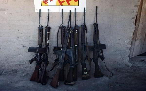 Воры в Парагвае подменили 42 полицейские винтовки на игрушечные муляжи