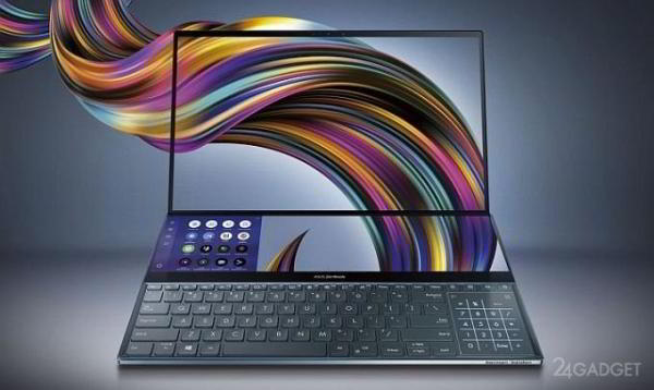 ASUS ZenBook Pro Duo &mdash; флагманский ноутбук с двумя 4К-экранами (8 фото + видео)
