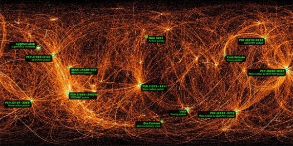 NASA опубликовало уникальный рентгеновский фотопортрет нашей Вселенной NASA опубликовало уникальный рентгеновский фотопортрет нашей Вселенной