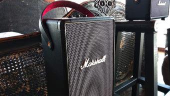 Репортаж с московской презентации новой линейки портативных колонок Marshall