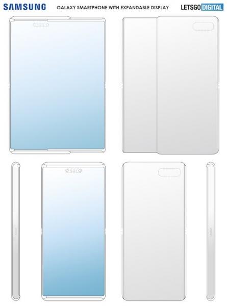 В Samsung готовят смартфон с расширяемым дисплеем (6 фото) В Samsung готовят смартфон с расширяемым дисплеем (6 фото)