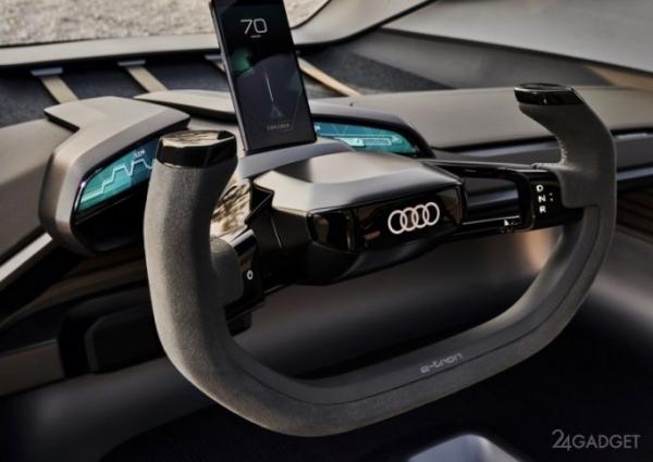 Внедорожник Audi AI:TRAIL quattro с электродвигателями, и дронами для подсветки дороги (23 фото + 2 видео) Внедорожник Audi AI:TRAIL quattro с электродвигателями, и дронами для подсветки дороги (23 фото + 2 видео)