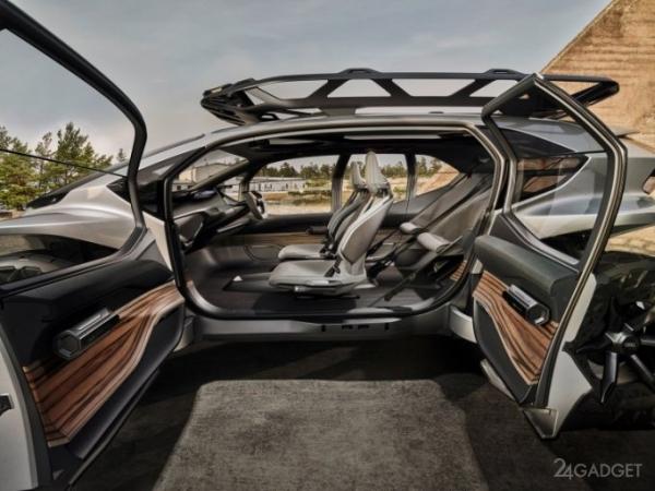 Внедорожник Audi AI:TRAIL quattro с электродвигателями, и дронами для подсветки дороги (23 фото + 2 видео) Внедорожник Audi AI:TRAIL quattro с электродвигателями, и дронами для подсветки дороги (23 фото + 2 видео)