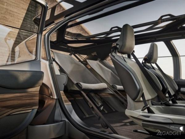 Внедорожник Audi AI:TRAIL quattro с электродвигателями, и дронами для подсветки дороги (23 фото + 2 видео) Внедорожник Audi AI:TRAIL quattro с электродвигателями, и дронами для подсветки дороги (23 фото + 2 видео)