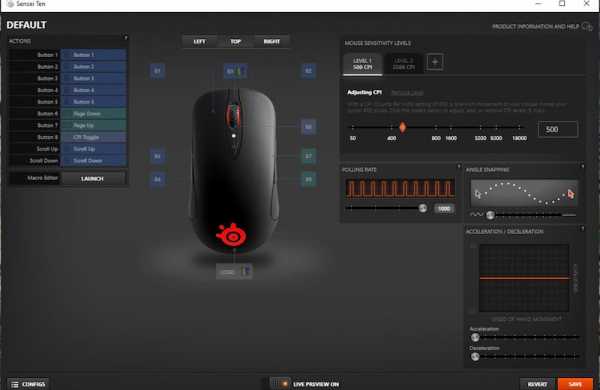 Обзор SteelSeries Sensei Ten: мышь без недостатков предшественника